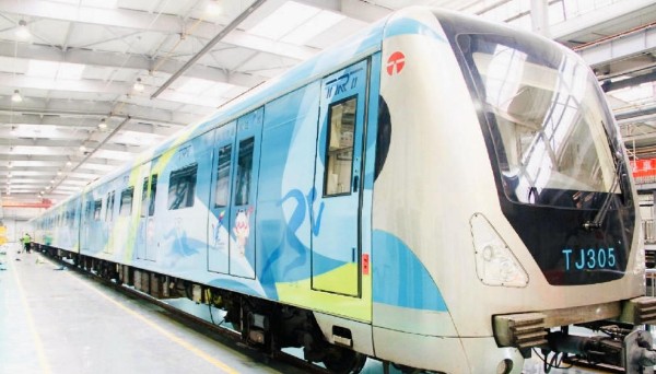 天津地铁3号线全外包车