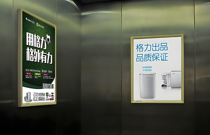 How much does elevator advertising cost per month?”‌